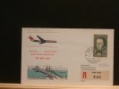 56/241   1° VOL LUXAIR  1965 - Cartas & Documentos