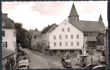 0923 - Alte Foto Ansichtskarte - Gladenbach Gel 1958 Fahrzeuge Auto Sonderstempel - Giessen