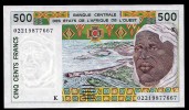 SENEGAL ( West African States) 500 Francs 2002 - P710Km  - UNC - Senegal