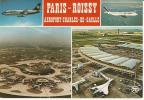 CPM De Paris Roissy (Val D Oise)  Les Aérogares 1 Et 2 De L Aéroport Roissy Charles De Gaulle - Roissy En France