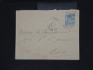 FRANCE - Entier Postal ( Type Sage Surchargé ) De Mortée Pour Paris En 1907 ( Léger Pli Central )- A Voir - Lot P10774 - Standaardomslagen En TSC (Voor 1995)
