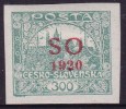 Eastern Silesia S.O. 1920 Sc 17 Mint Hinged - Ungebraucht