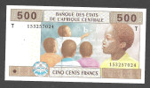 CONGO  (Central African States ) : 500 Francs - 106T - UNC - Sin Clasificación