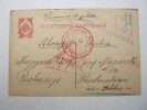 1915, Kriegsgefangenenpost , Zensurkarte Aus  SEMIPALATINSK - Covers & Documents