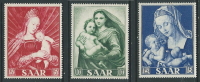 1954 GERMANIA SARRE ANNO MARIANO MADONNA CON BAMBINO MNH ** - G45 - Neufs