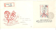 Carta De Checoslovaquia Con Hb-27 De 1966 - Storia Postale