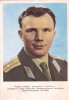 Cosmonaut USSR Soviet Hero Yuri Gagarin - Printed 1961 - Space