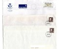 * SVEZIA, SWEDEN, ZWEDWEN, LOT 3 COVERS, VARIOUS STAMPS AND SPECIAL INTERESTING CANCELS - 1930- ... Rouleaux II