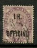 Great Britain 1882 1p Queen Victoria I R Overprint Issue #O4 - Oficiales