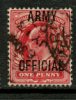 Great Britain 1902 1p King Edward Army Overprint Issue #O60 - Oficiales