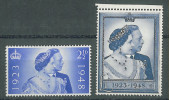 GREAT BRITAIN - 1948 Silver Wedding - Neufs