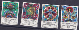 ⭐ Liechtenstein - YT N°608 à 611 ** - Neuf Sans Charnière ⭐ - Unused Stamps