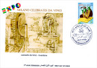 DZ 2014 FDC World Expo Milan 2015 Milano Expo - Da Vinci De Vinci Italia Italy Exposition Inventions Machinery - 2015 – Mailand (Italien)