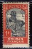 Soudan - Neuf - Charnière Y&T 1931 N° 60 Laitière Peulh Au Marché 1c Rouge Et Gris-noir - Ongebruikt