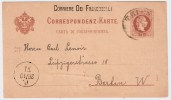 Österreich, GA 2 Kr. Mit Vorderseitigem Firmen-Zudruck, #3811 - Cartes Postales