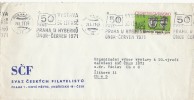 K0956 - Czechoslovakia (1971) Praha 025: The Exhibition Of 50 Years Of Cz. Communist Party 1971 (stamp: EXPO 70 Osaka) - 1970 – Osaka (Japan)