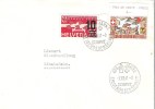 Schweiz Suisse 1941: 650 Jahre Eidgenossenschaft Zu WII 13+F21 Mi 291+356 Yv PA21+368 Mit ⊙ SCHWYZ 1.VIII.41 - Lettres & Documents