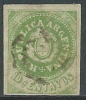 1862 ARGENTINA USATO REPUBBLICA 10 CENT - G47 - Oblitérés