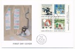 FINLANDE - Enveloppe FDC - 1189 / 1192 NORDIA '93, Helsinki - FDC