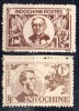 INDOCHINE  N°262 Et 264 Neufs Sans Gomme - Unused Stamps