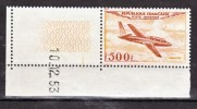 France PA  32 Avion 1957 Provence Coin Daté 10 12 53 Neuf ** TB MNH Sin Charnela Cote Timbre 250 - 1950-1959