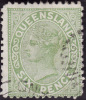 QUEENSLAND  1883-92 -  YT   55   -   Victoria  -  Oblitéré - Usati