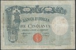 ITALY  ITALIA ITALIEN ITALIE 1943  50 LIRE B.B - 50 Lire