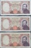 ITALY  ITALIA ITALIEN ITALIE     1962/64  10,000 LIRE S.T.P- S.P.L- N.C- 3 BANKNOTES - 10000 Lire