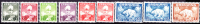 Greenland First Issue MNH. Scott 1-9. - Unused Stamps