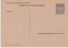 POLAND 1934 Fi Cp 64 Mint - Stamped Stationery