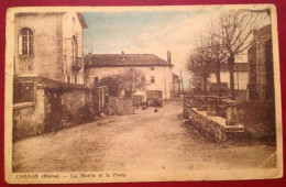 69 Rhone CHENAS La Mairie Et La Poste - Chenas