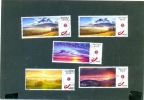 2015 BELGIQUE Y & T N° Xxxx ( O ) Horizons 5 Différents - SANS PAPIER - Used Stamps