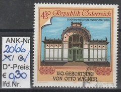 12.7.1991  -  SM "150. Geburtstag Von Otto Wagner" - O  Gestempelt - Siehe Scan  (2066o) - Used Stamps