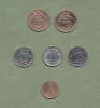 PAYS BAS - 6 Pièces - 25 Cent 1962/70/72 - 5 Cent 1952/71 - 1 Cent 1958 - Monnaies Commerciales