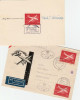 Austria-1958 Air Mail Cover With Comm.cancel On Writing Card - Other & Unclassified