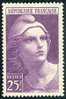 France Marianne De Gandon - N°  731 * Le 25F Violet - Grand Format - 1945-54 Marianna Di Gandon