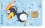 PENGUIN ( Carte SIM Chine ) - Pingouin - Manchot - Pinguin - Pingüino - Pinguino - Penguins - Pingouins - Manchots - Pinguïns & Vetganzen