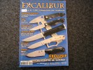 EXCALIBUR Revue N° 45 Couteaux Basque Rescue Guide Russe  Histoire Coutellerie Coutelier Canif Poignard Baïonette - Weapons