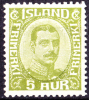 Iceland Christian X  5 Aur MNH Scott 112. - Nuovi