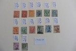 Italie : 14   Timbres Oblitérés - Sammlungen