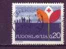 RED CROSS-PEACE-POSTMARK-SARAJEVO-BOSNIA AND HERZEGOVINA-YUGOSLAVIA-1970 - Oblitérés