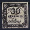 France:  Taxe Yv. Nr 6 Obl./used - 1859-1959 Gebraucht