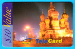 THE MOSCOW KREMLIN - International Tele Card ( Prepaid Card ) * Russia Thematics Related - Altri & Non Classificati