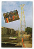 OULLINS--1987--"Créer Oullins"--La Saulaie : Pylone--Populart-Tepito Arte Acé 1984-(voiture,pont),cpm Phot Populart--cpm - Oullins