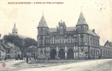 NORD PAS DE CALAIS - 62 - PAS DE CALAIS - AUXI LE CHATEAU - Hôtel De Ville Et église - - Auxi Le Chateau