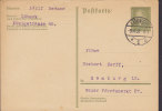 Germany Deutsches Reich Postal Stationery Ganzsache Entier 6 Pf Ebert LÜBECK 1932 HAMBURG (2 Scans - Postkarten