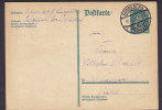 Poland Vorläufer Germany Deutsches Reich Postal Stationery Ganzsache Beethoven SPROTTAU Schlesien 1928 MINDEN (2 Scans) - Cartes Postales