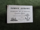 Carte De Visite Tomas Burone Almacen De La Marina - Buenos Aires - Avec Le Plano De La Ciudad De Buenos Aires - Visiting Cards