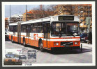 Portugal Carte Maximum Autocar Volvo Porto Transports Publics Urbains 2010 Maxicard Oporto Bus - Bus