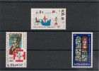 Saint Pierre Et Miquelon Années 1987/90 Noël N° Y/T :   483-496-512** - Unused Stamps